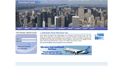Desktop Screenshot of downtowntravel.com